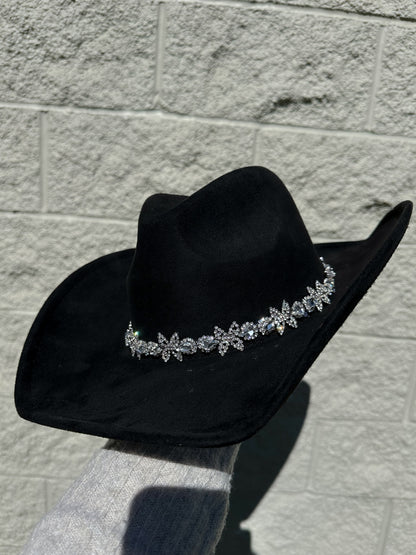 Allison Rhinestone Western Hat