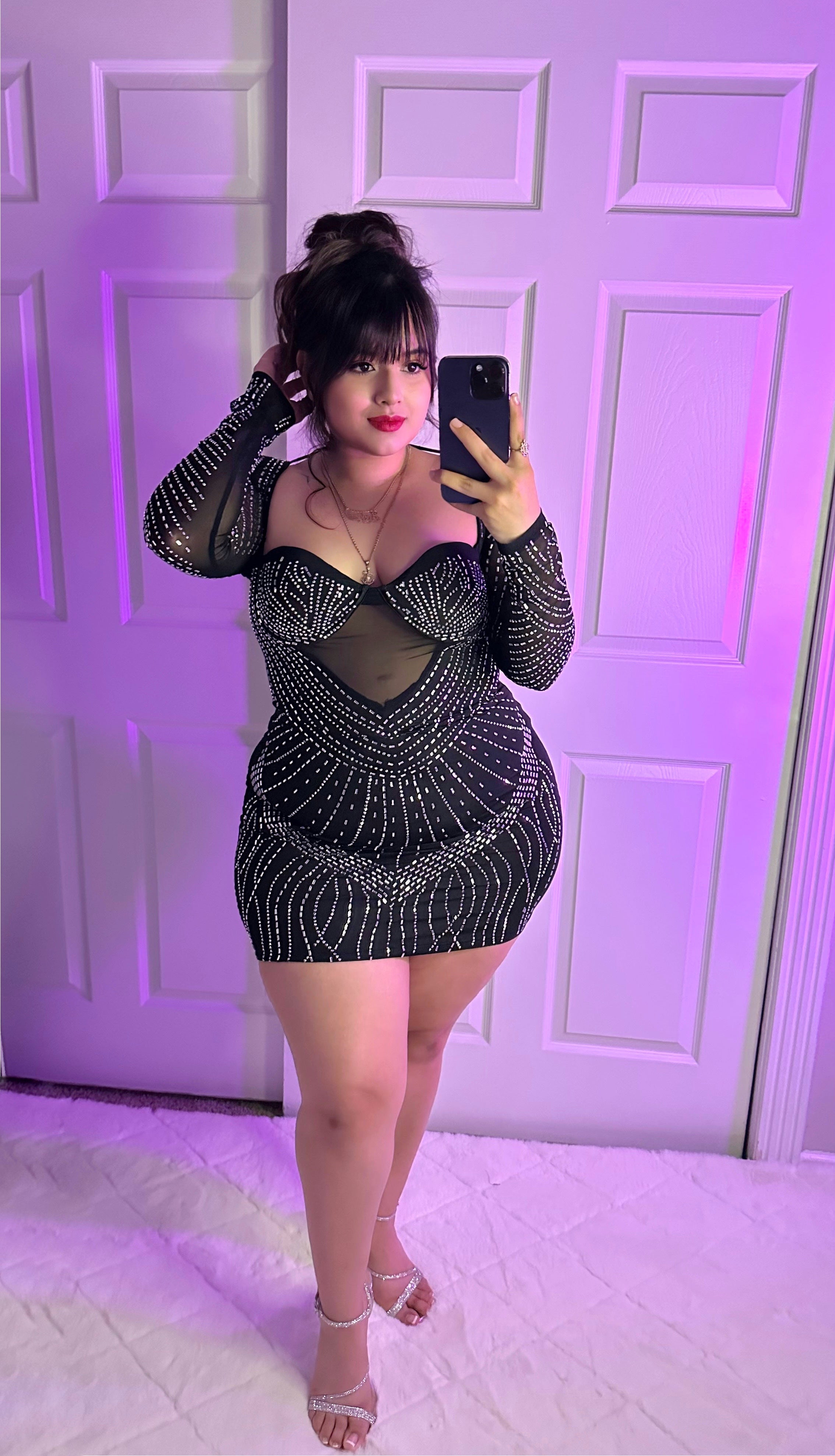 Plus Size Bling Dress