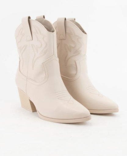 Clara Short Western Boots